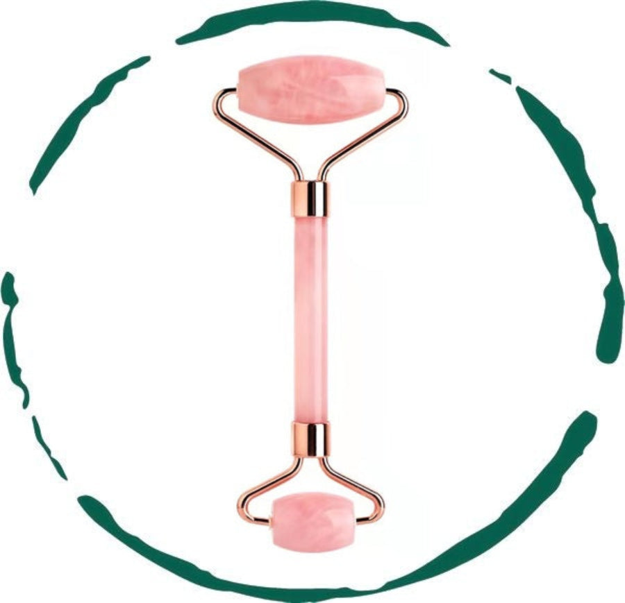Rose Quartz Face Roller — included component